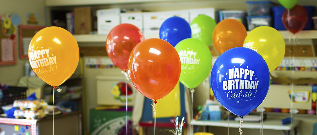 Birthday party event registration and planning