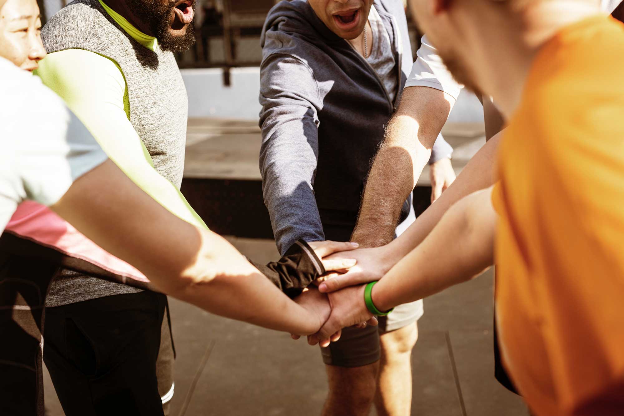 Meeting with Fitness Team Good business ethics