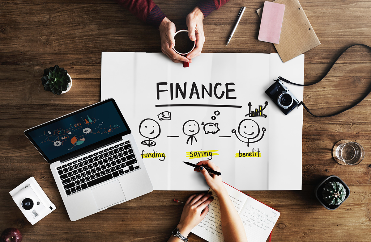 Finance Desk with Terms