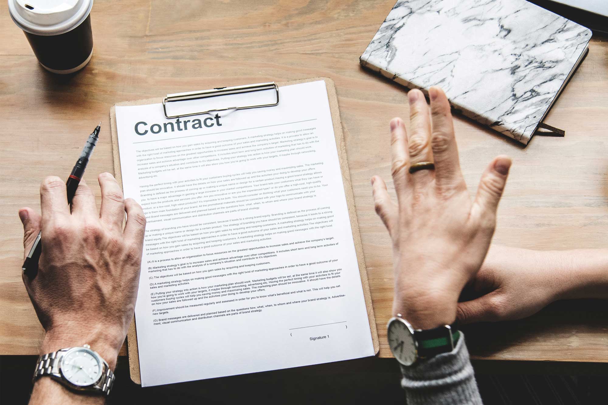 Discussing Contract Membership Cancellation