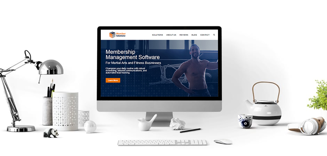 Member Solutions website design